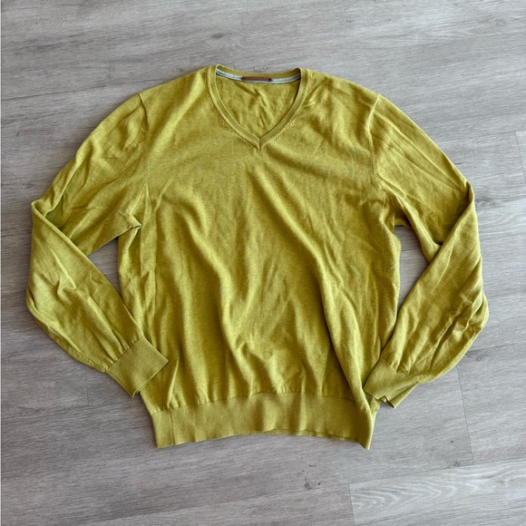 Massimo Dutti Yellow Sweater - Picture 1 of 3